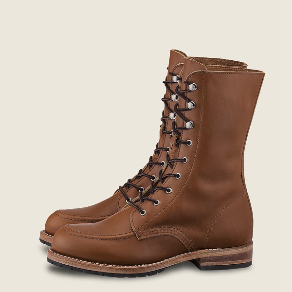 Botas Red Wing Heritage Mujer Marrom - Gracie - Tall Boundary Cuero - 398-LYGFOB